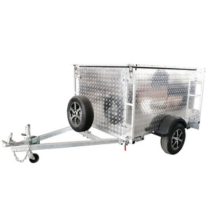 Alloy Motorcycle trailer enclosed box trailer