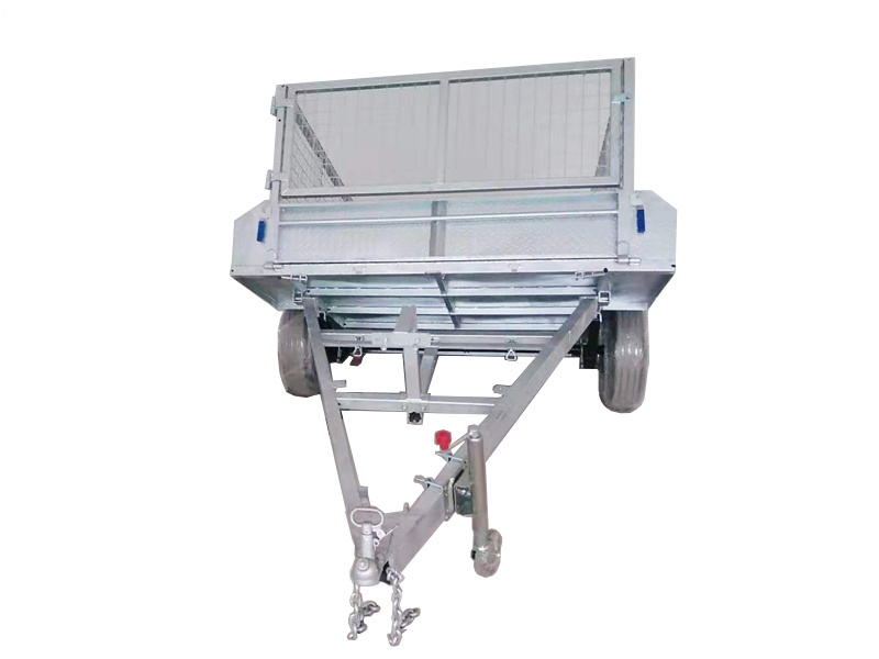 7*5 High quality hot dip galvanized box trailer ATV trailer farm trailer