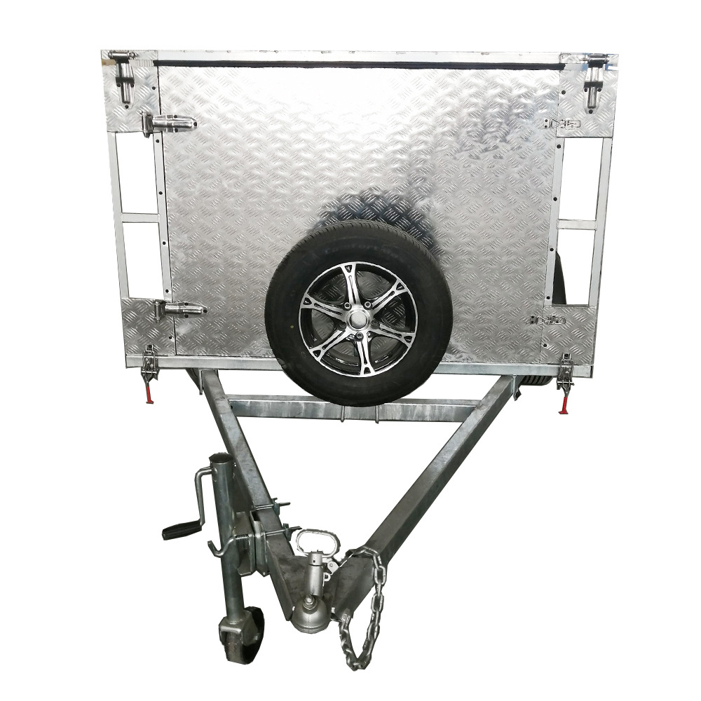 Alloy Motorcycle trailer enclosed box trailer