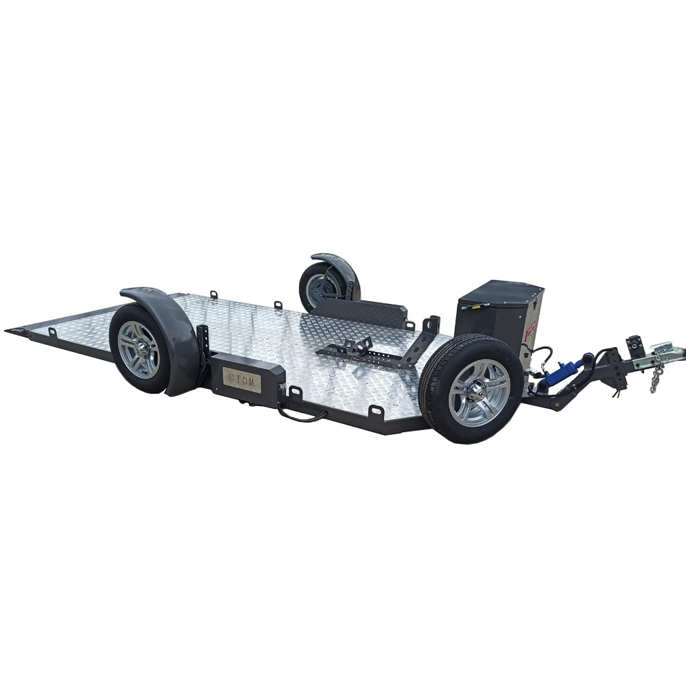 Double Axles Rewaco Motorcycle Trailer