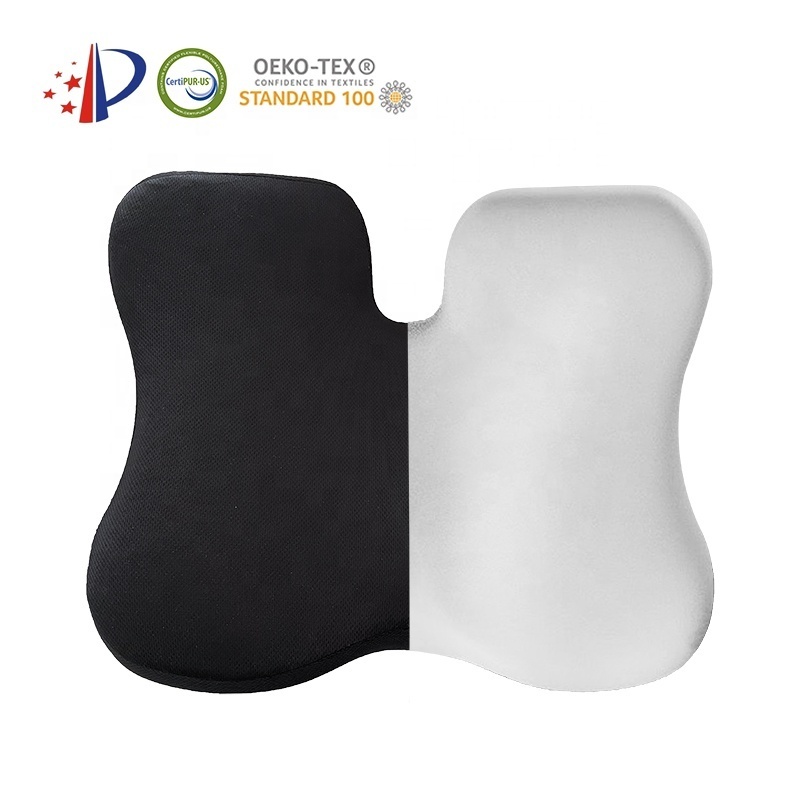 New Design Butterfly Less Weight Coccyx Orthopedic outdoor Office Chair Memory Foam Seat Cushion Pad for desk chair