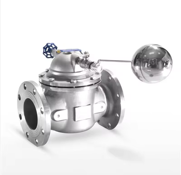 ANSI DN100 Sewage Control Valve Stainless Steel Water Level Flange Connection Float Ball Type Control Valve PN16