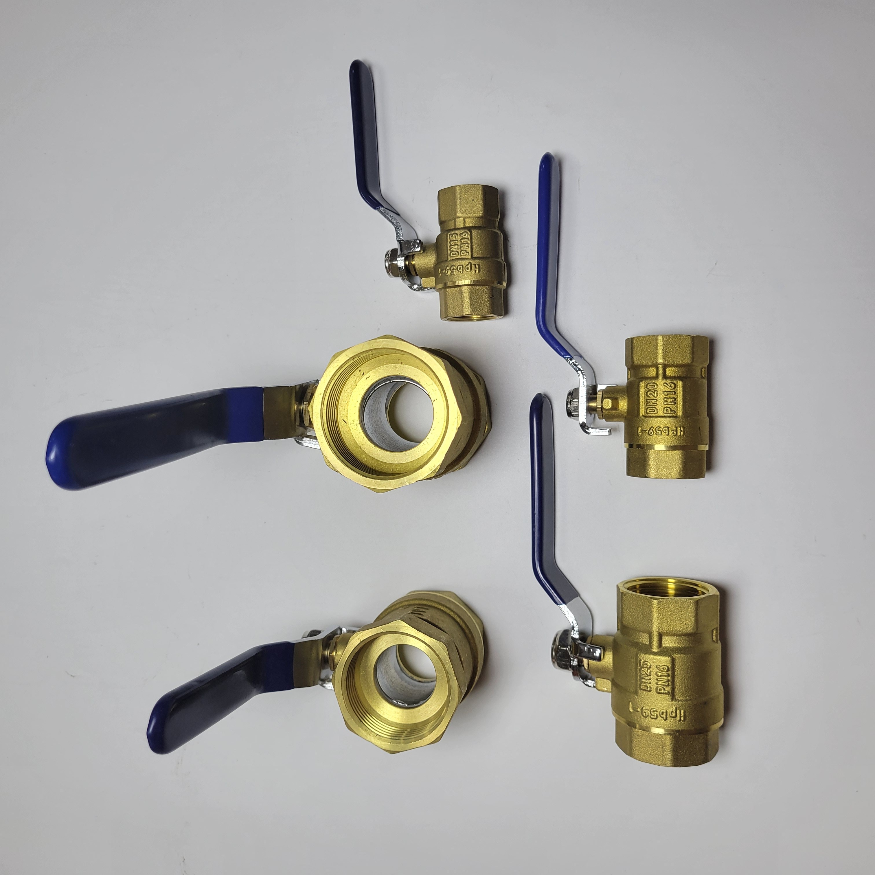 RCV Design Pex Ball Valve Body Male Shut Off Valve Forged Brass Hot Sell 1/2