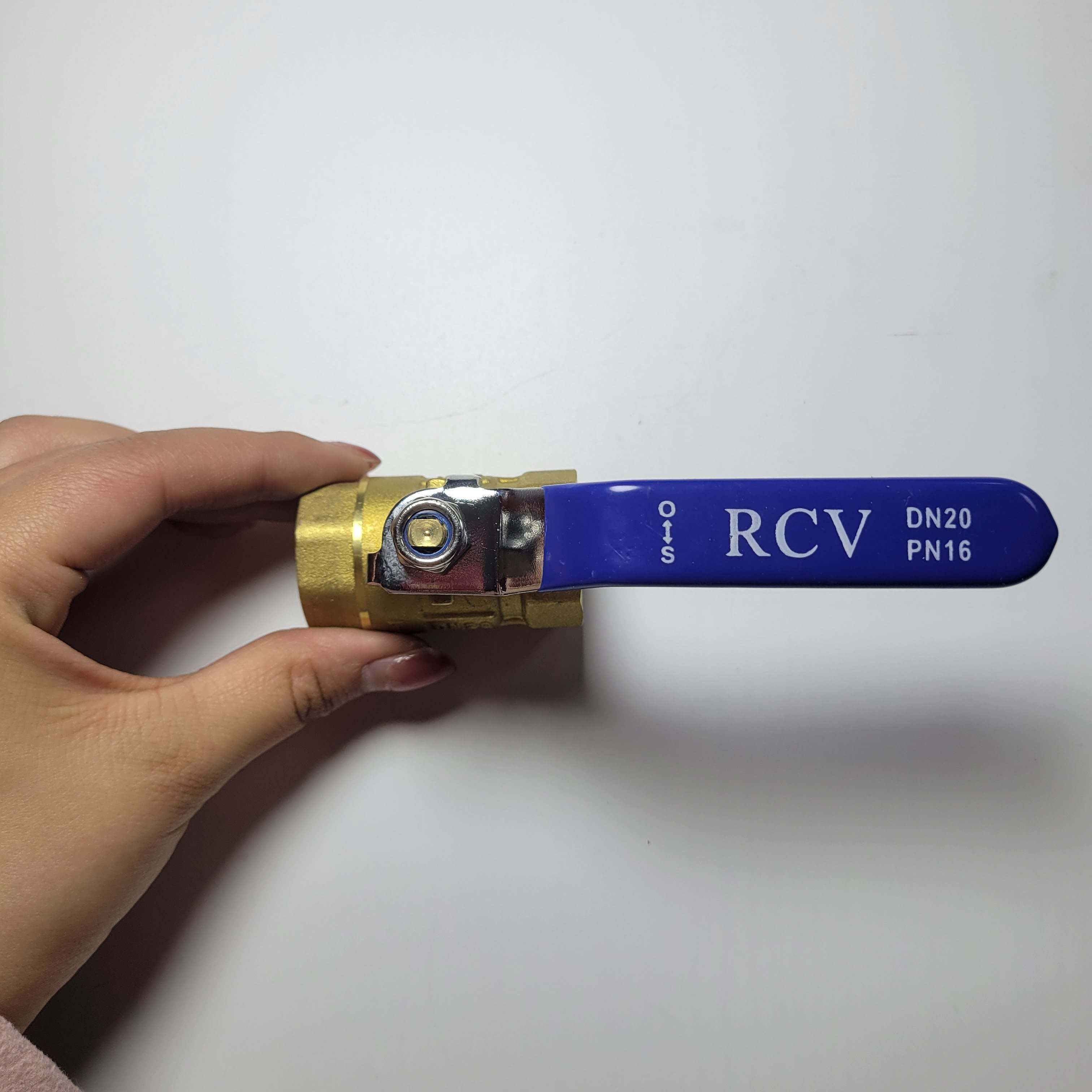 RCV 1/2 Inch Ball Valve Ball Shutoff Valves Push Fit Full Port Water Shut Off Valve with Discount Clip