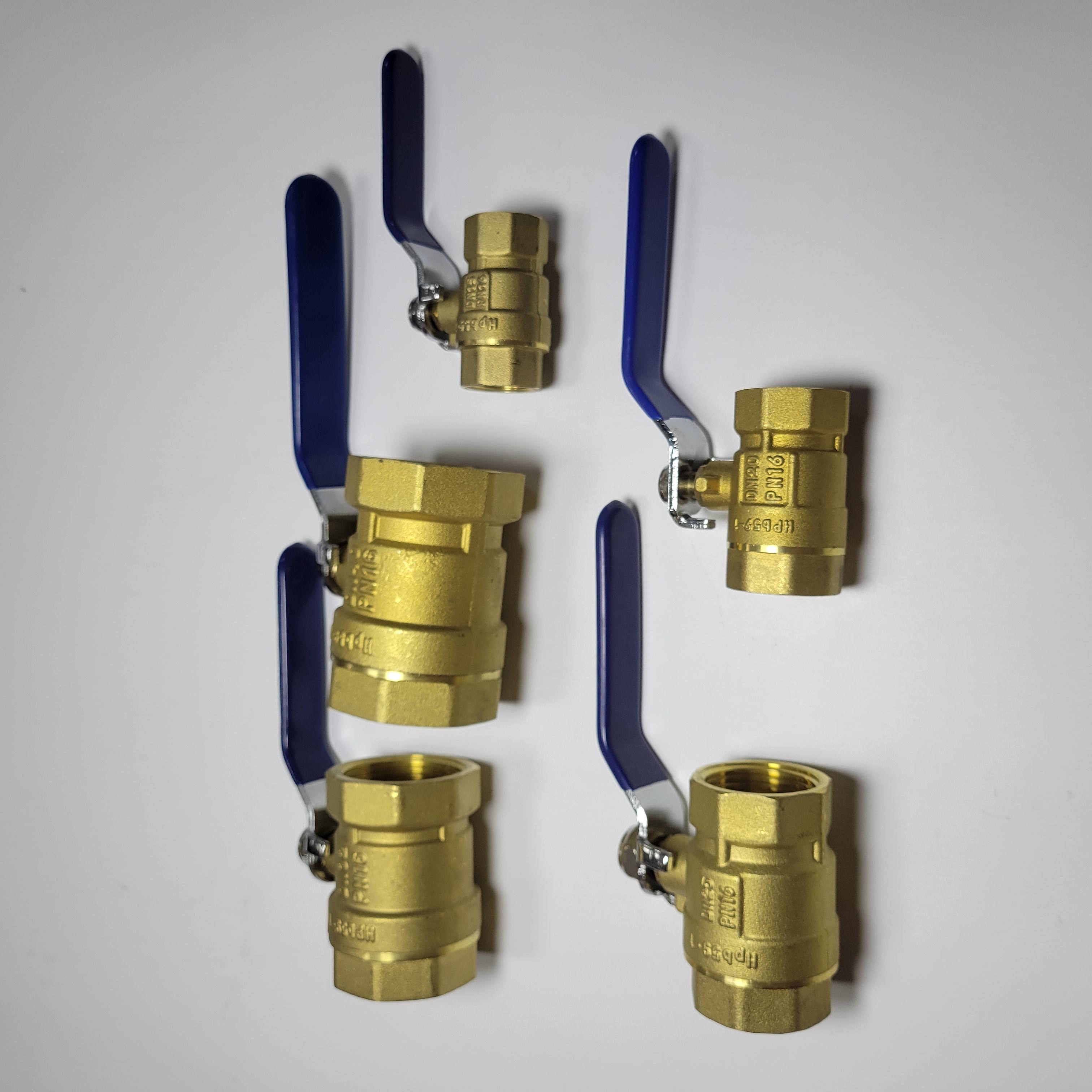 RCV Series 3/4-in Brass FPT Full Port Ball Valve with Locking Handle