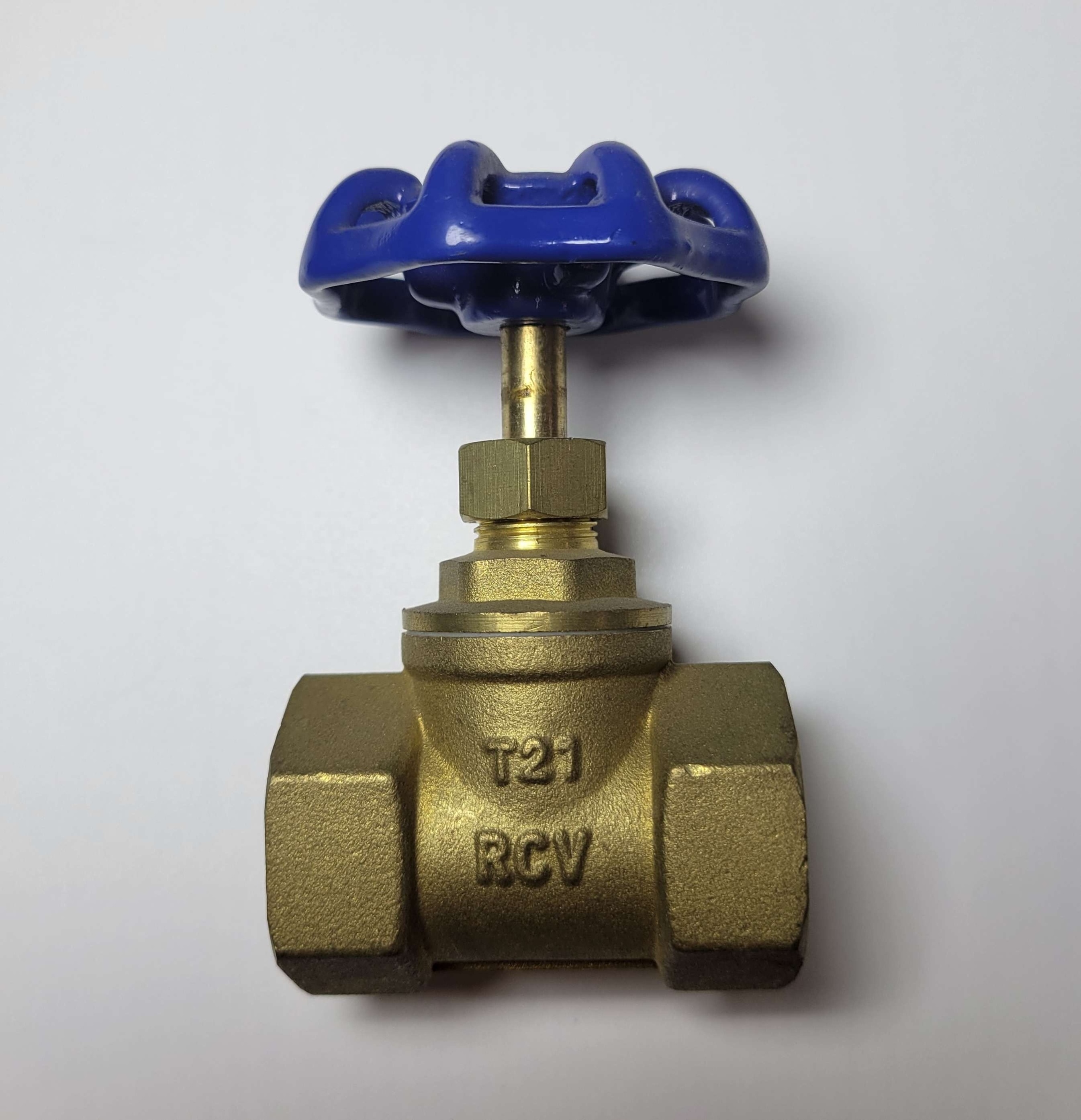 RCV 2 Pieces 1/2 Inch Brass Full Port Shut off Ball Valve Hot and Coldof Lead Free Brass Water Stop Shutt off