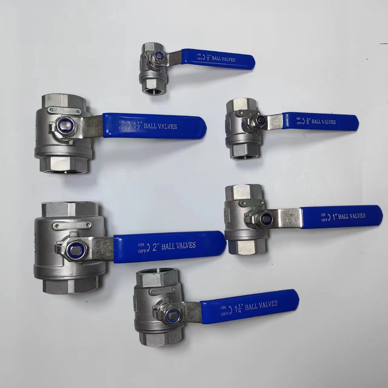 1 inch diameter 25mm threaded female steam control stainless steel shut off valve 2P ball valve with pneumatic actuator