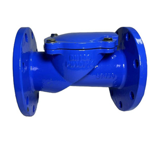 High quality Rubber Disc Hydraulic General Swing Check Valve Standard Ductile Iron 3" Flapper Type Check Valve Flange