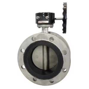 China High Ranked Butterfly Valve Stainless Steel Flange Worm Gear Wheel Operation