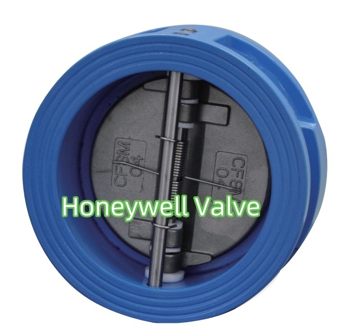 Honeywell Ductile /Grey cast iron dual plate double disc wafer check valve PN10 /16 2