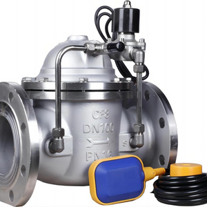 DN80 stainless steel cast steel water pump flow control valve diaphragm water pump control valve