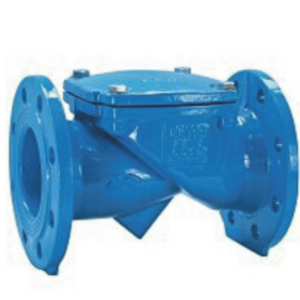 DN100 PN16 Cast Iron Rubber Standard Flapper Type Non Return Check Valve for Normal Temperature Manual