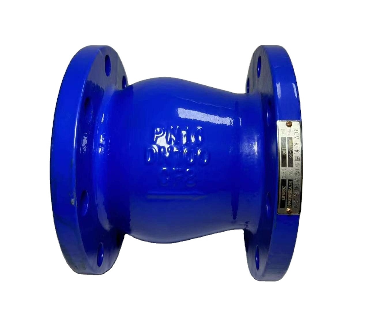 Industrial Applications DN200 DN500 DN600 PN16 Silent Check Valve with Metal Seat Silent Check Valve