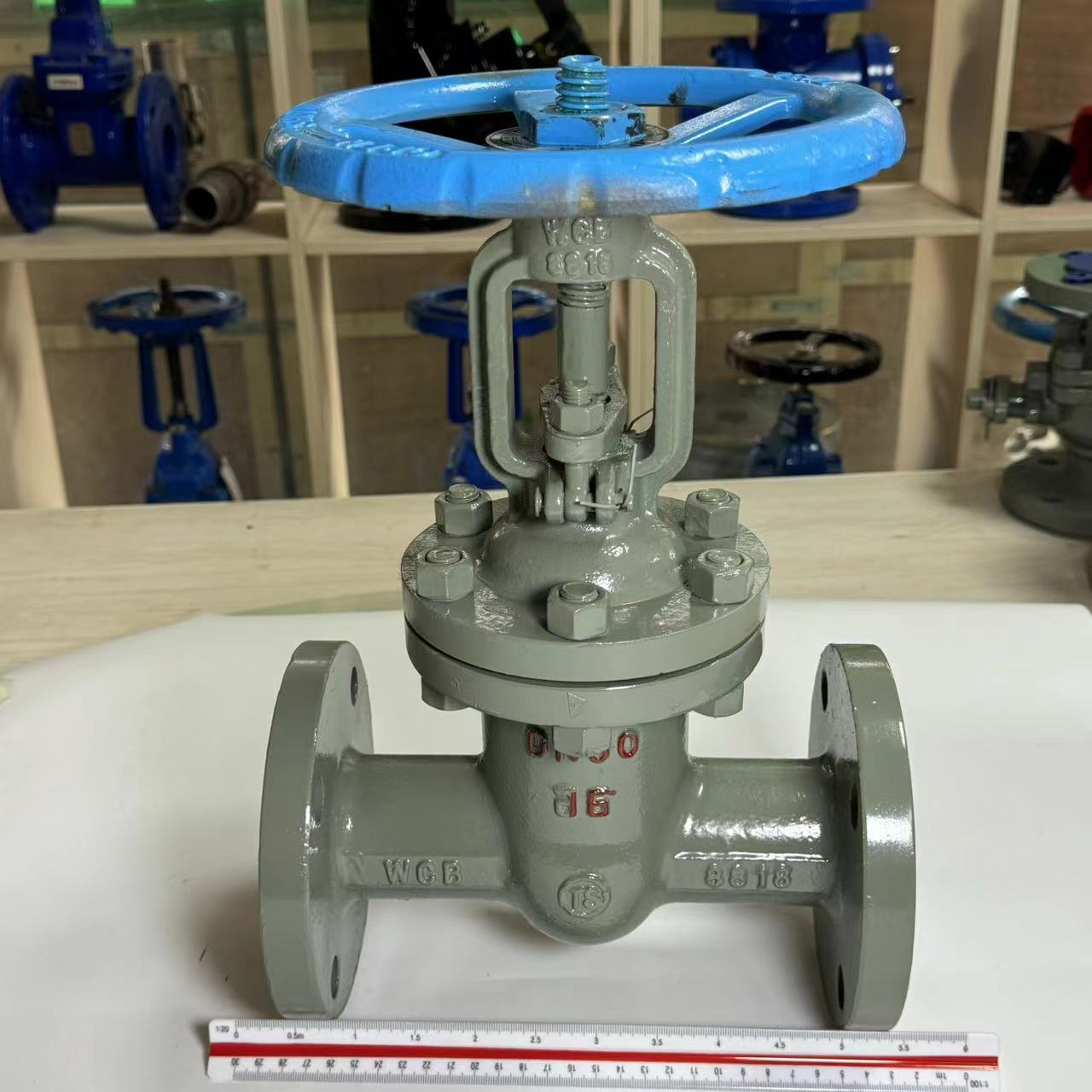 American Standard Carbon Steel Gate Valve with Flange Connection