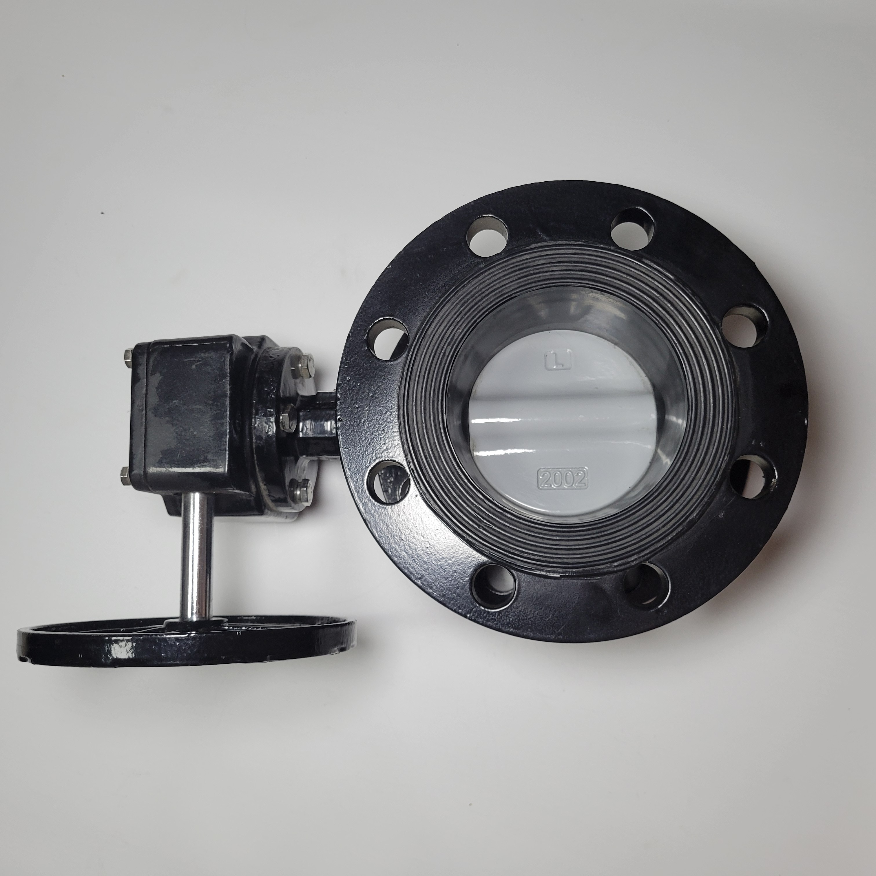 Stainless Steel Turbine Flanged Connection Metal Hard Sealing Butterfly Valve