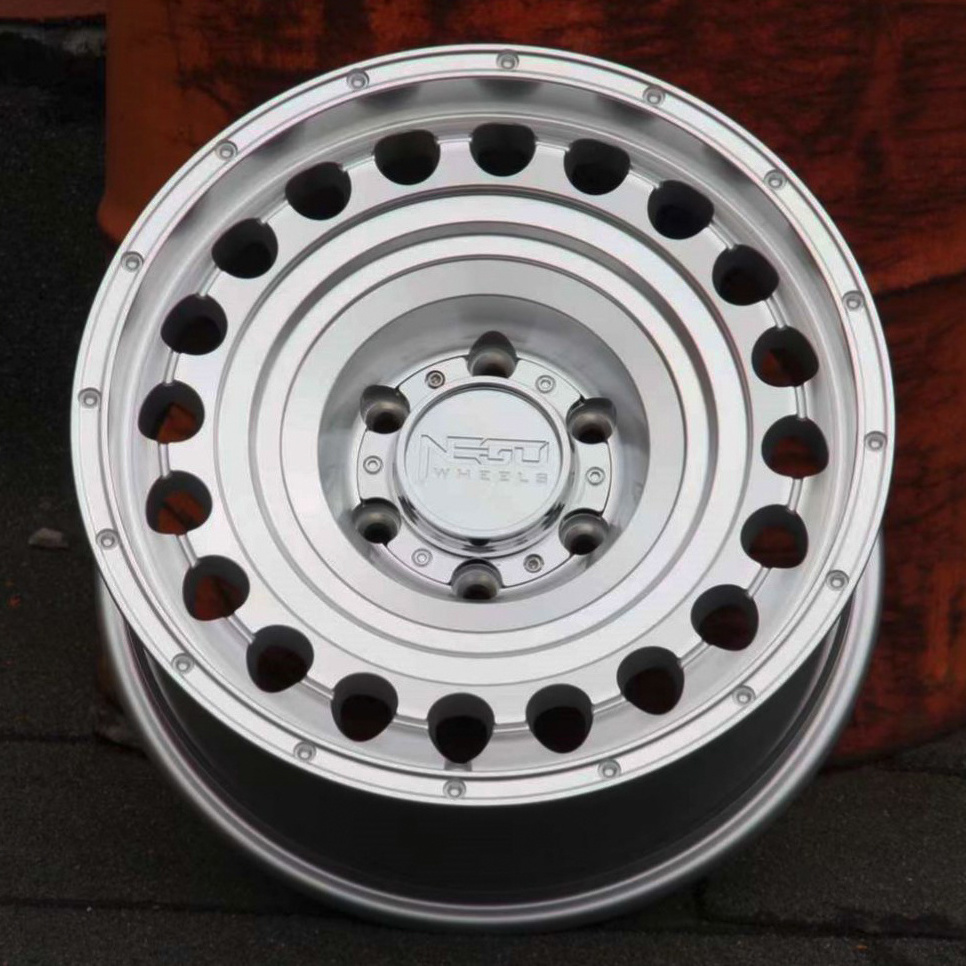 RC Deep Dish 6x139.7 Casting Offroad Wheels 17 18 inch Rims 4x4 Beadlock chrome alloy disc for Great Wall Tank 300 500 Wingle 5