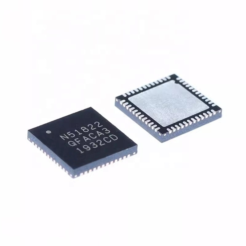 NRF51822-QFAC-R N51822 new original IC RF TXRX+MCU SOC 2.4GHZ 256K Flash QFN48