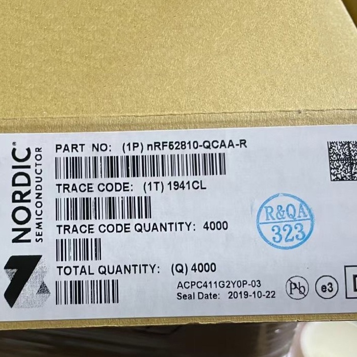 NRF52832-CIAA-R marking N52832 new original IC RF TXRX+MCU ISM>1GHZ 50XFBGA QFN48 electronic components