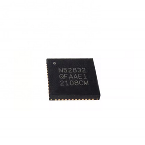 NRF52832-QFAA-R marking N52832 new original IC RF TXRX+MCU MPU RISC 32-Bit 2400MHz 3.6V QFN48 electronic components