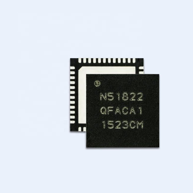 NRF51822-QFAC-R N51822 new original IC RF TXRX+MCU SOC 2.4GHZ 256K Flash QFN48