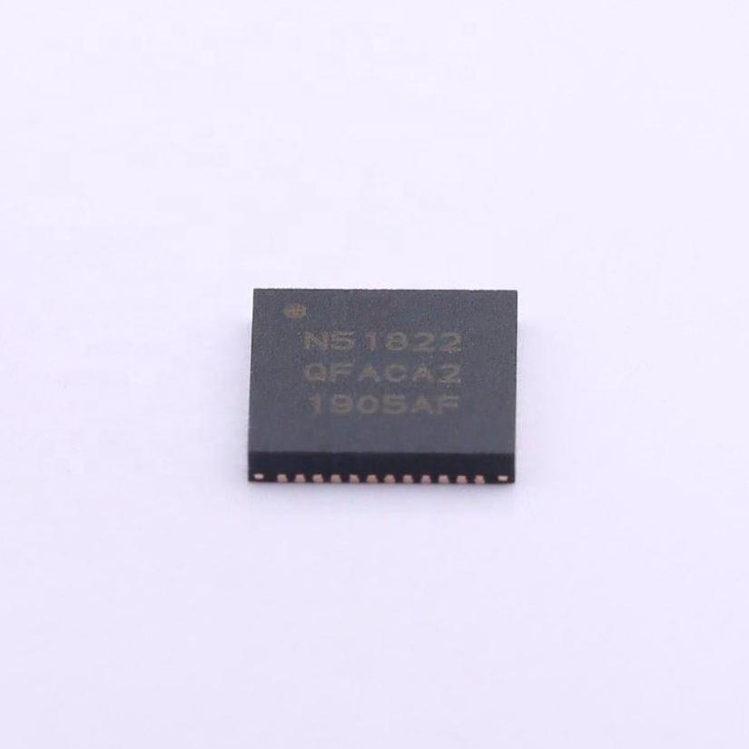 NRF51822-QFAC-R N51822 new original IC RF TXRX+MCU SOC 2.4GHZ 256K Flash QFN48