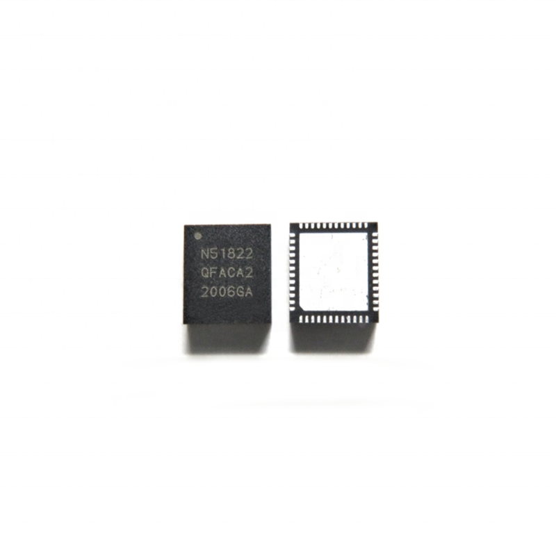 NRF51822-QFAC-R N51822 new original IC RF TXRX+MCU SOC 2.4GHZ 256K Flash QFN48