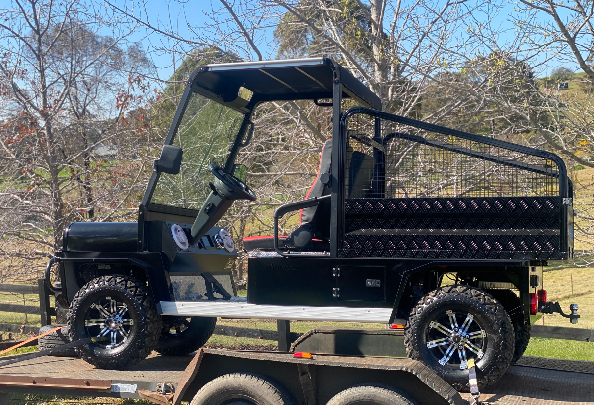 Good Quality Mini Electric Jeep 4 wheel Farm UTV Side By Sides 4x4 Electric UTV