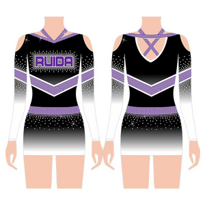 2022 Wholesale Women or men Custom Logo sublimated or  Embroidery Long Sleeve fancy cheerleading uniform