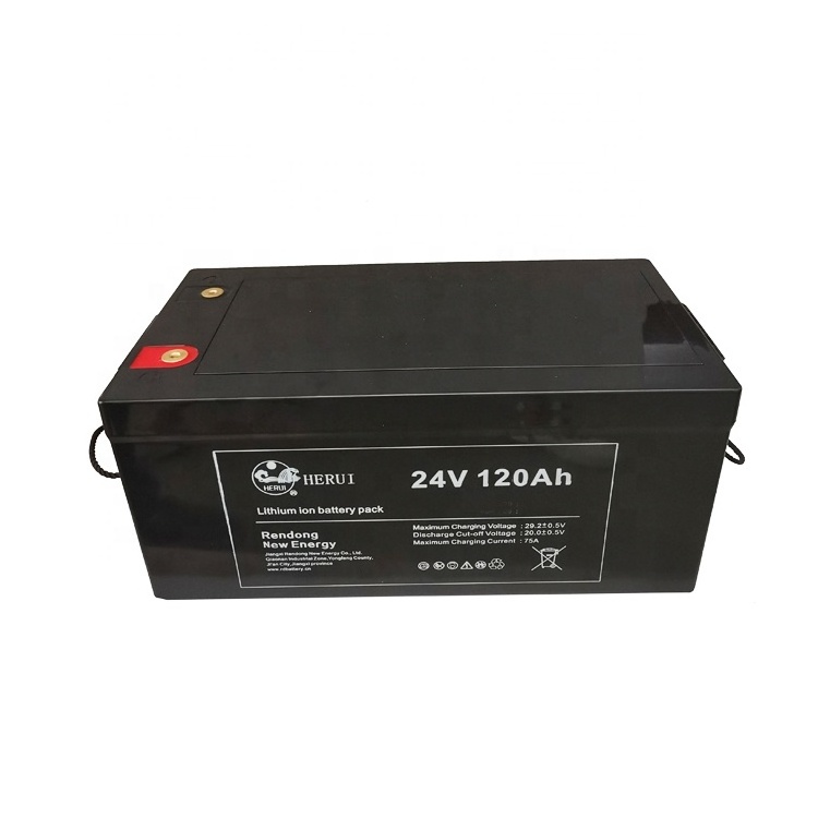 24v power supply battery lifepo4 12v 48v 24v 120ah lithium ion battery for Electric Power Systems