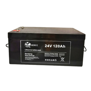 24v power supply battery lifepo4 12v 48v 24v 120ah lithium ion battery for Electric Power Systems