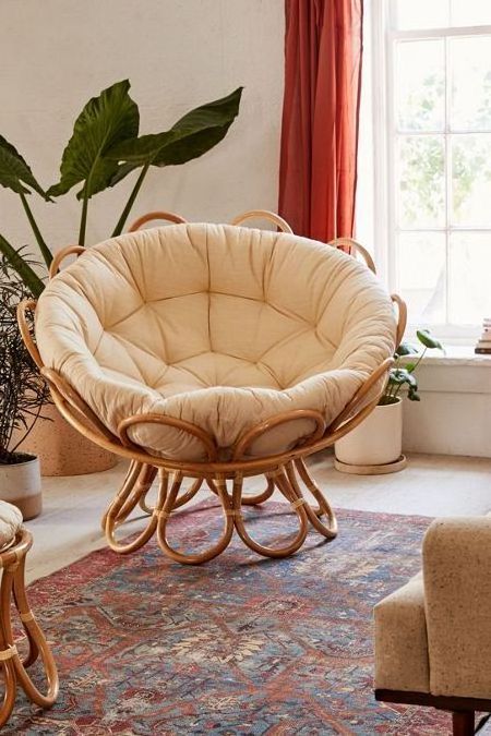 Natural Rattan Furniture Rattan Papasan Chair Frame Rattan Double Papasan Chair From Viet Nam +84947900124