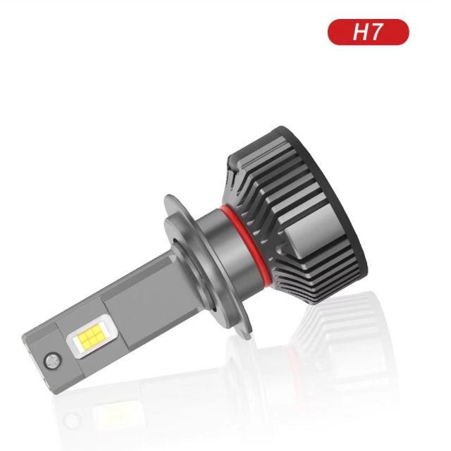 High Quality LED H7 Headlamp Bulb 6000K Blue Light Compatible with Hyundai Changan Sonata Faw Ford Honda Audi Nissan Corolla A6