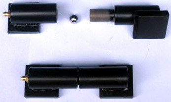 Heavy Duty Barrel Hinge with Welded Base