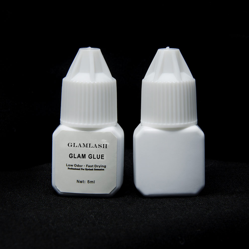 Wholesale Private Label 5ml Low Smell No Simulation Lash Extension Glue Soft Eyelash Glue Fast Drying Lash Adhesive