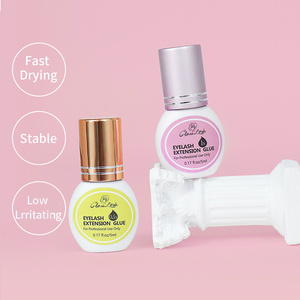 GLAMLASH Fast Dry 1-2s Dry(gold Bottle) S+ Eyelash Extension Glue Eyelash Adhesive With Prive Late Eyelash Glue