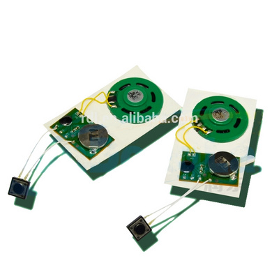 Preset Sound electronics melody and module for greeting card