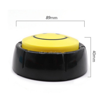 Factory Direct Sales Recording 1-300S Portable Sound Effect Game Button Funny Pet Dog Button Buzzer