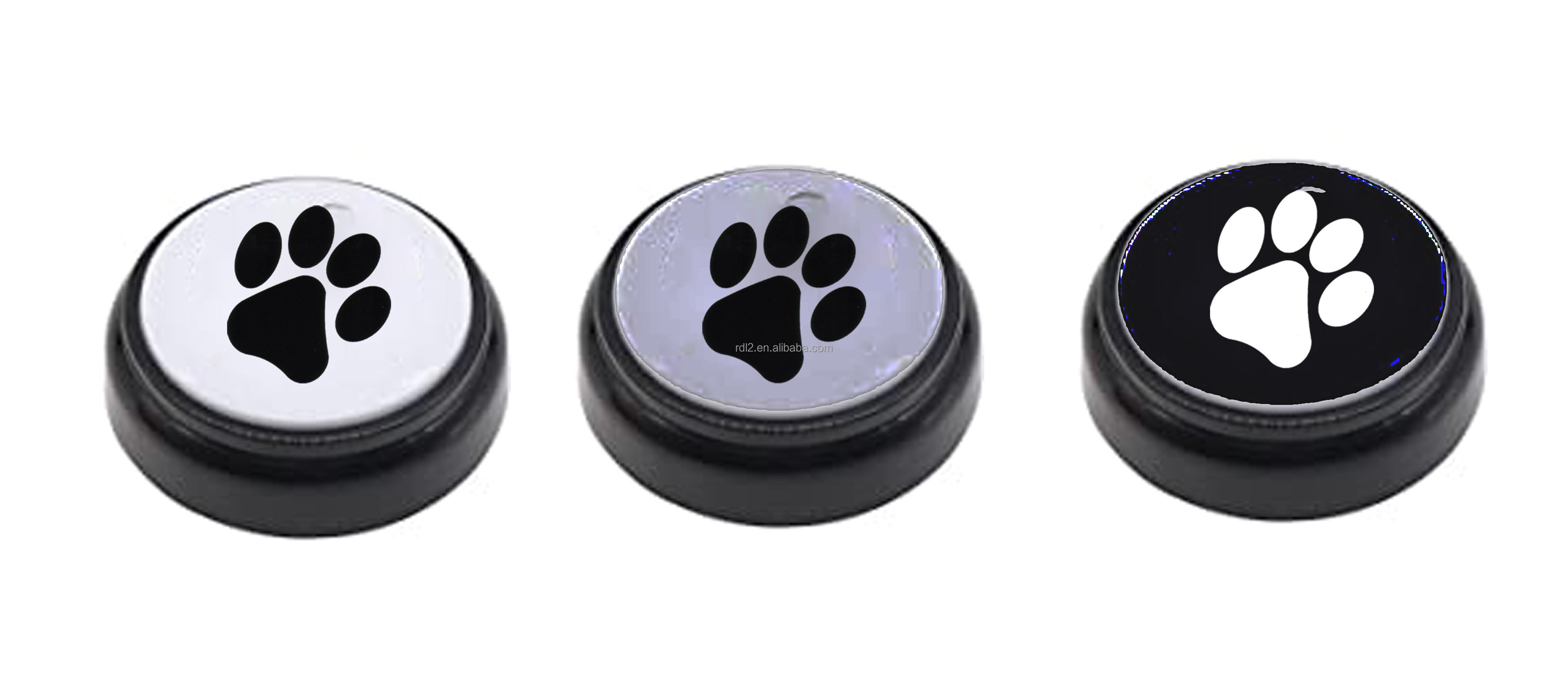 Easy Dog Talking Button Funny Party Quiz Contest Answer Props Game Show Buzzers Yes No Sound Button