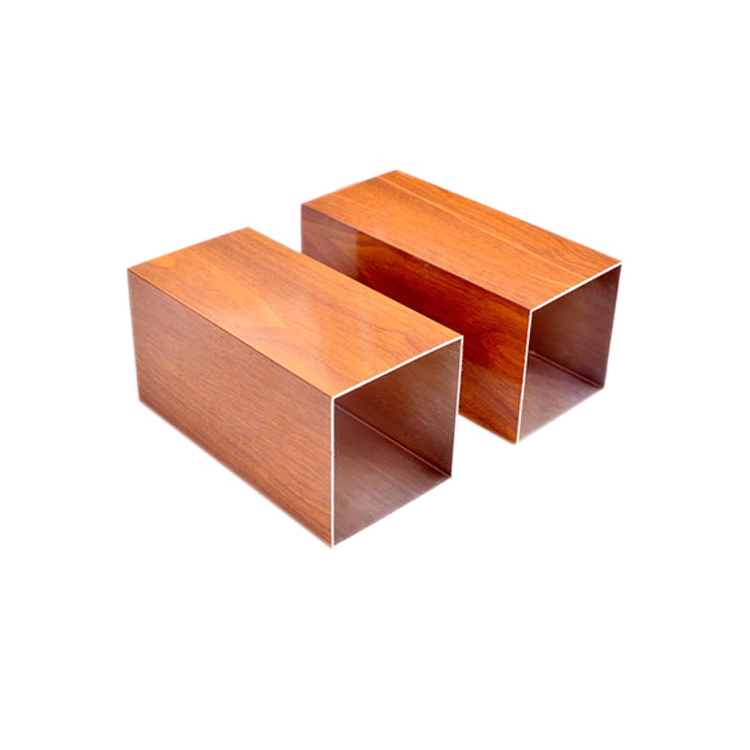 Transfer wood grain Aluminum alloy integrated Aluminum