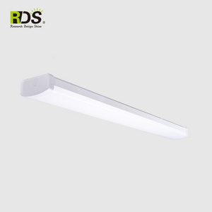 Commercial Electric Garage Motion Sensor 0-10V Dimmable Linkable 4 Foot 120-270V 5000K 130Lm/W Led Wrap Around Light Fixtures