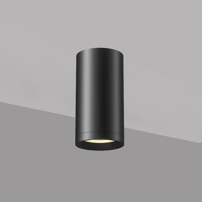 Modern Fashional Adjustable Ceiling Surface Mount Cylinder Light Fixture Dimmable Residential Hall Hanging Led Pendant Light