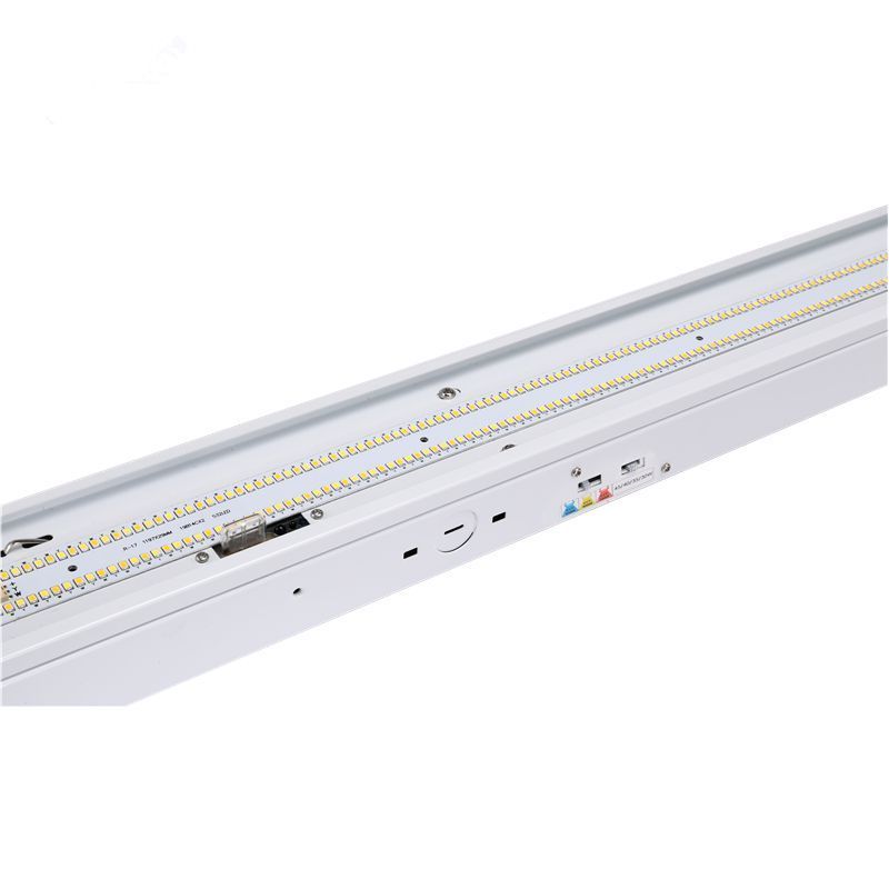 Interior Warehouse High Lumen Bright Emergency Motion Sensor Connectable 4 FT 8 FT CCT Tunable Commercial Bright Led Light Strip