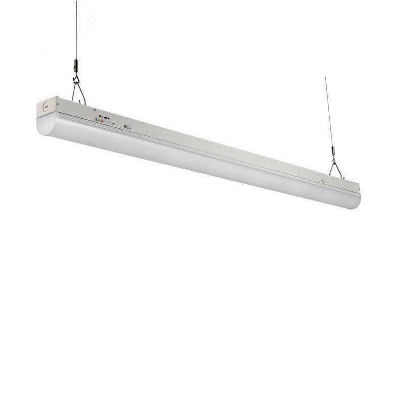 Industrial Commercial Indoor Workshop Office Hanging 347V 20W 30W 6000K Sensor Ceiling Suspended 0-10V Dimming LED Batten Light