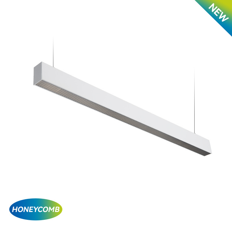 8FT Connect To Y L X T Shape Selectable 3CCT & 3Watts 60W 70W 80W ETL CETL LED Linear Pendant Light Fixture