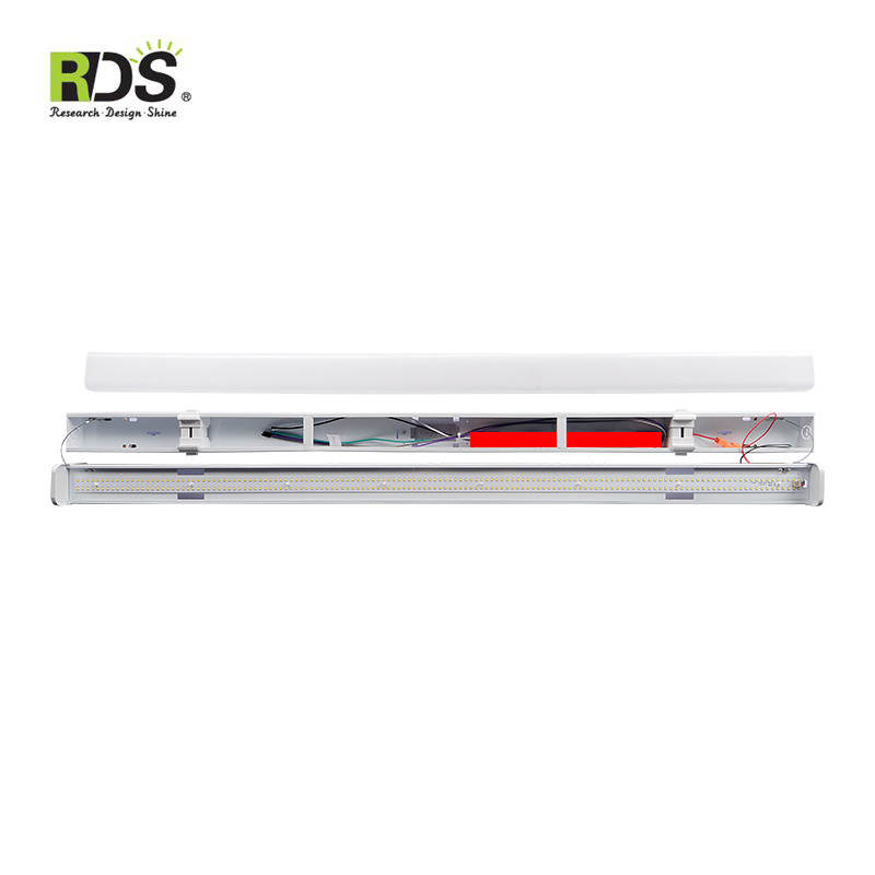 4ft Daylight 3000k Replace Fluorescent 1200mm Light LED Batten Luminous Strip Fixture