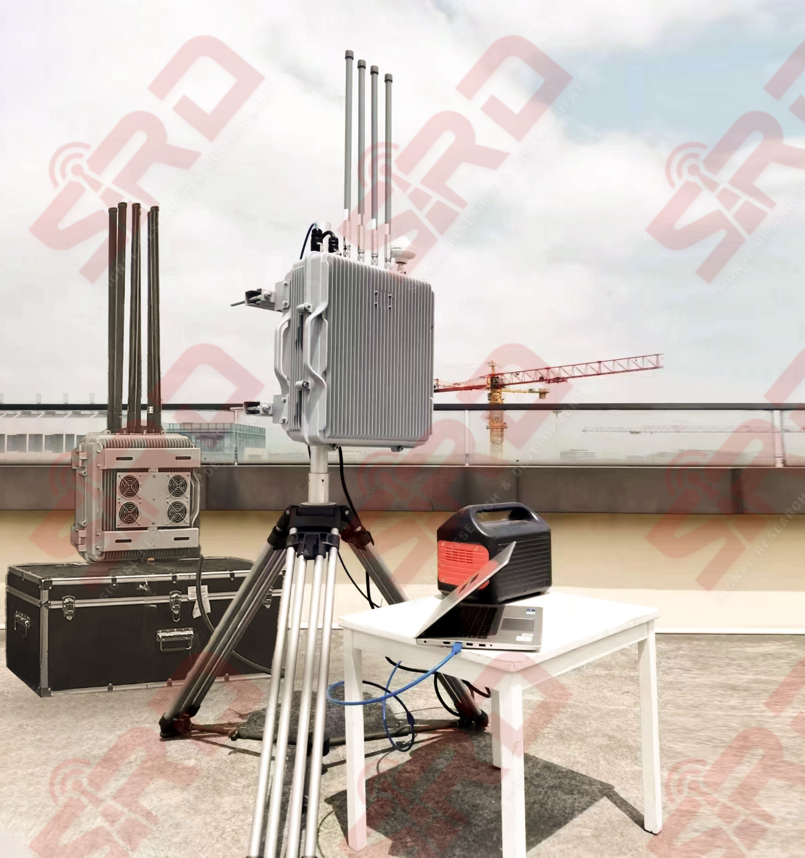 1-5KM Omni directional UAV detection and Anti 1-3KM drone integrated system