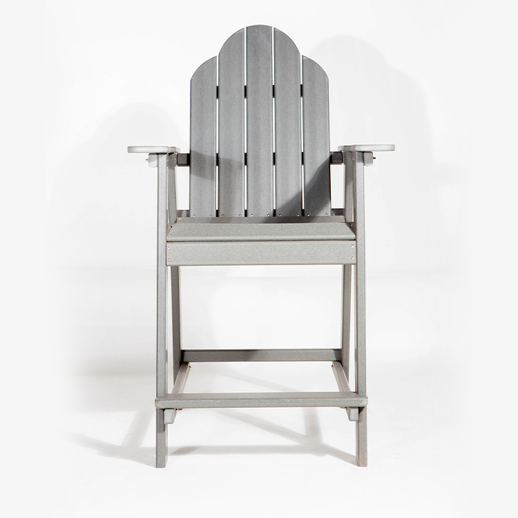 muskoka chair Outdoor Backyard Furniture Modern HDPE Plastic Resin Kunststof Adirondack Chair