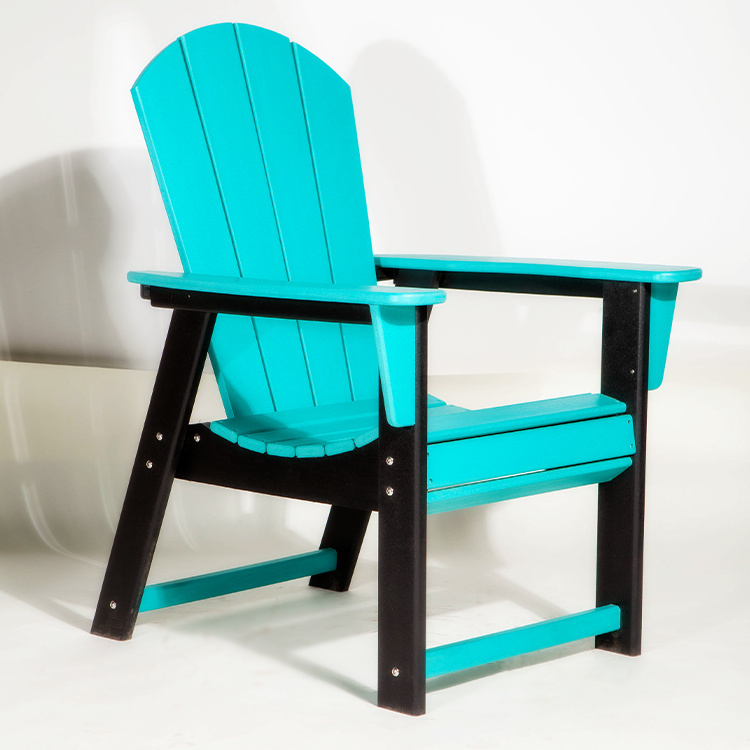 Factory direct price Adirondack chair patio garden plastic wood adirondack rocking chair outdoor wood chair