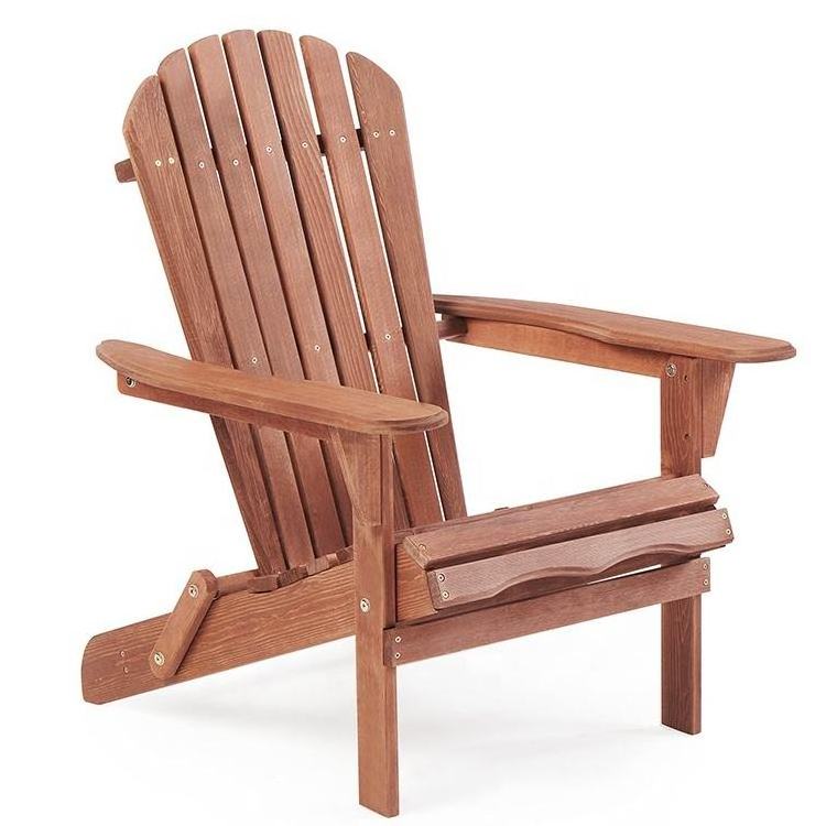 Wholesale Brown Outdoor Adirondack Chairs Pool Lounge Chairs