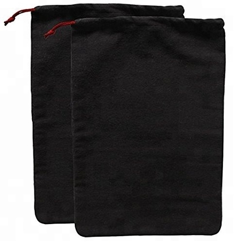 100% Cotton Shoe Storage Bags Women,custom printed Black Drawstring cotton shoe dust bag For Men